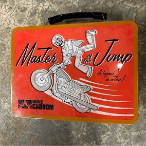 NWT Disney Pixar Toy Story 4‎ Duke Caboom Tin Lunch Box Tote